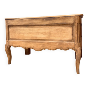 Banc coffre ancien restauré