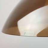Space Age Brown Ufo Lamp from Guzzini, 1970s