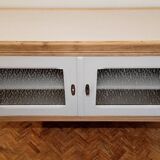 Solid oak art deco sideboard