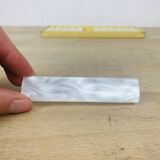 12 vintage mother-of-pearl effect knife holders