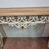 Art Deco wrought iron console