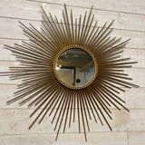Large sun mirror signed Chaty Vallauris
