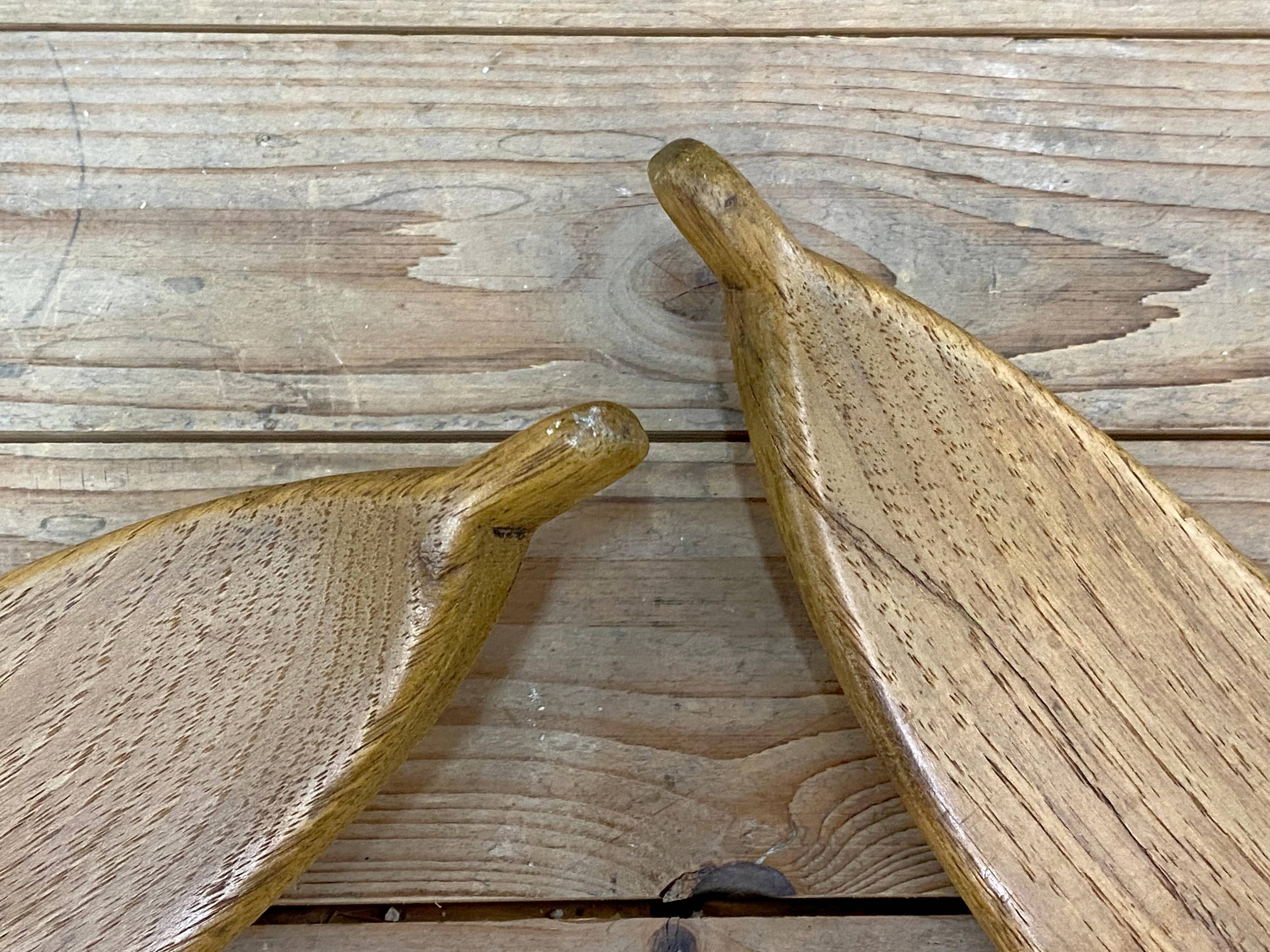 Old Wooden Skis - Mountain Chalet Decor - Vintage - 187 cm