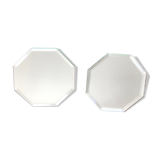 Underneath mirror bottles