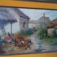 Oil painting on canvas Edmond Van Coppenolle (1846-1914) Landscape