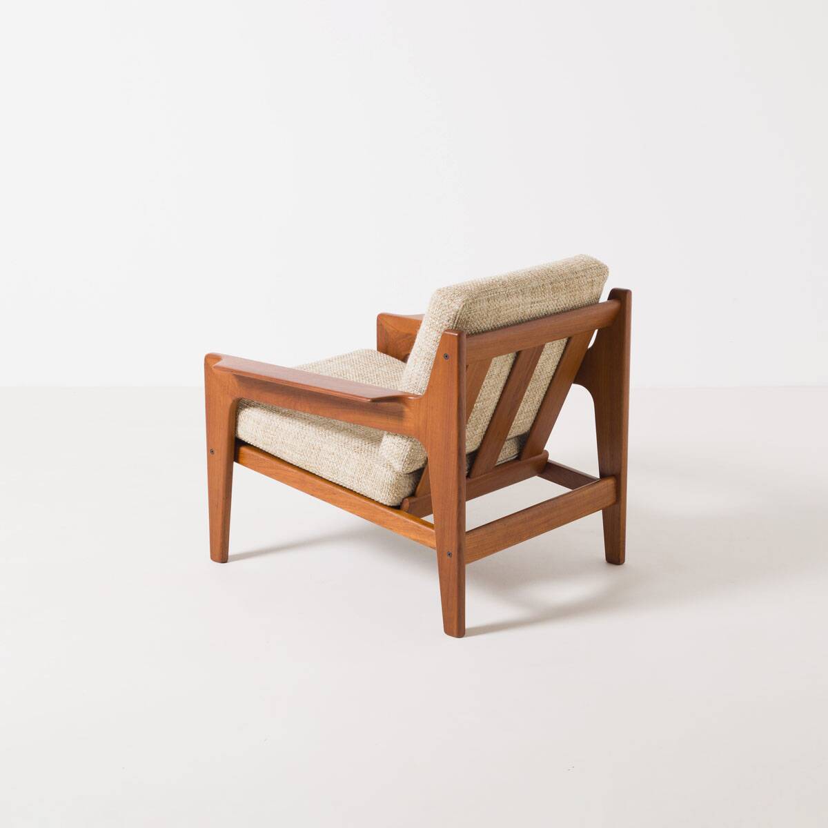 Set of 2 Teak Easy chairs by Arne Wahl Iversen for Komfort, Denmark, 1960s