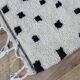 Handmade wool Berber rug 294x194 cm
