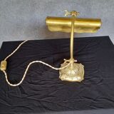 Brass desk lamp