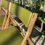 Pair of Gio Ponti folding chairs