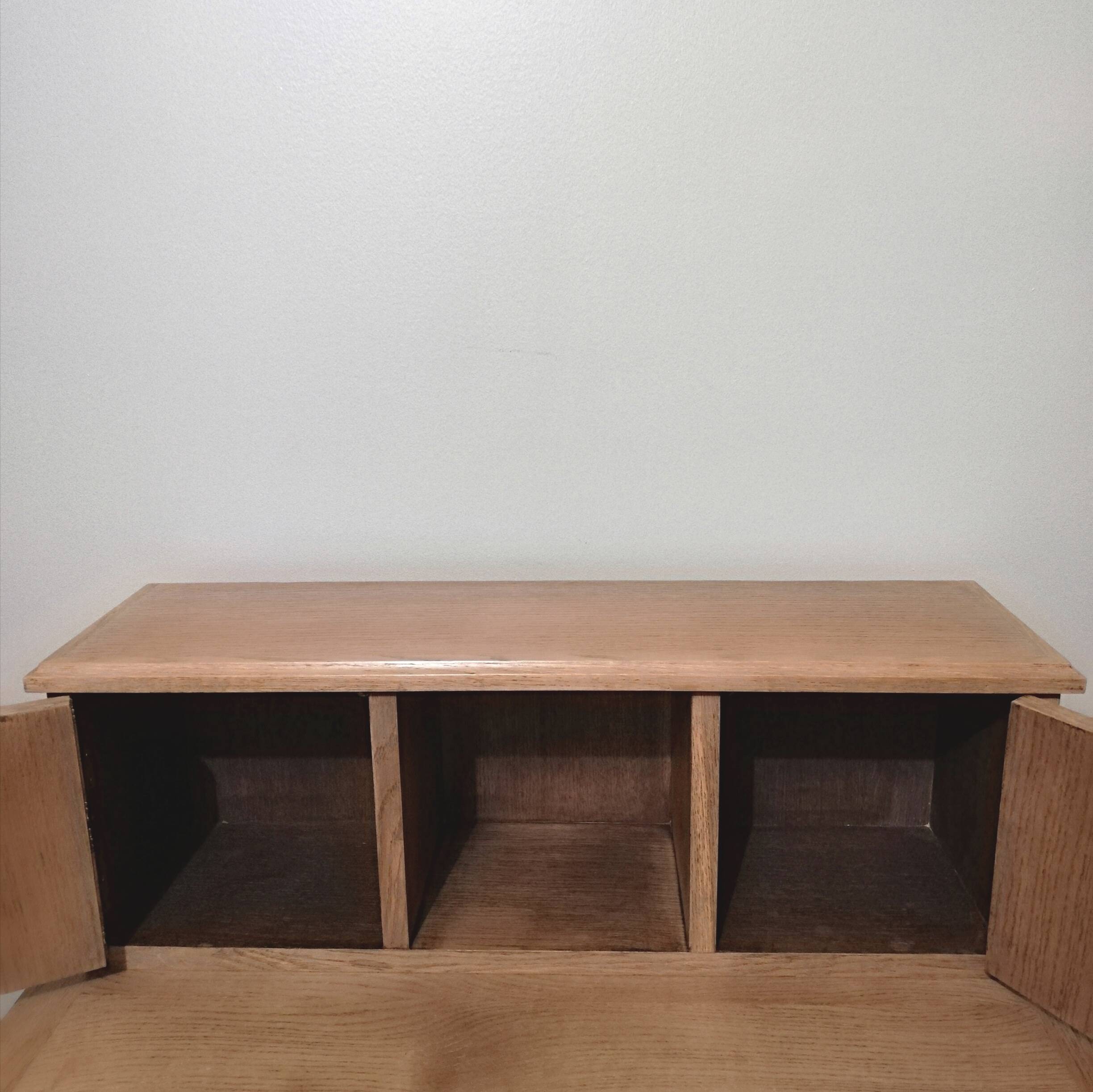 Oak secretary desk or tiered desk