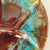 Compartmentalized plate Dema Ceram Vallauris