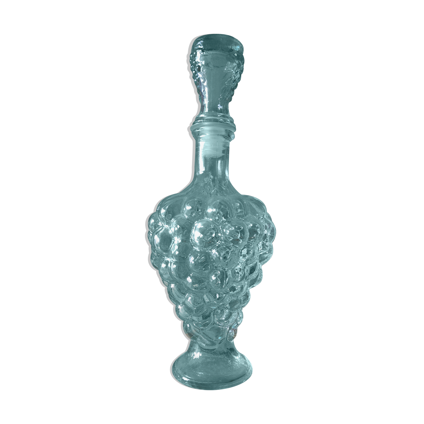 Decanter pitcher vintage bottle bubble grape