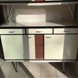 Formica vintage buffet feet compass