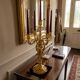 Louis XV style chandelier in gilded bronze