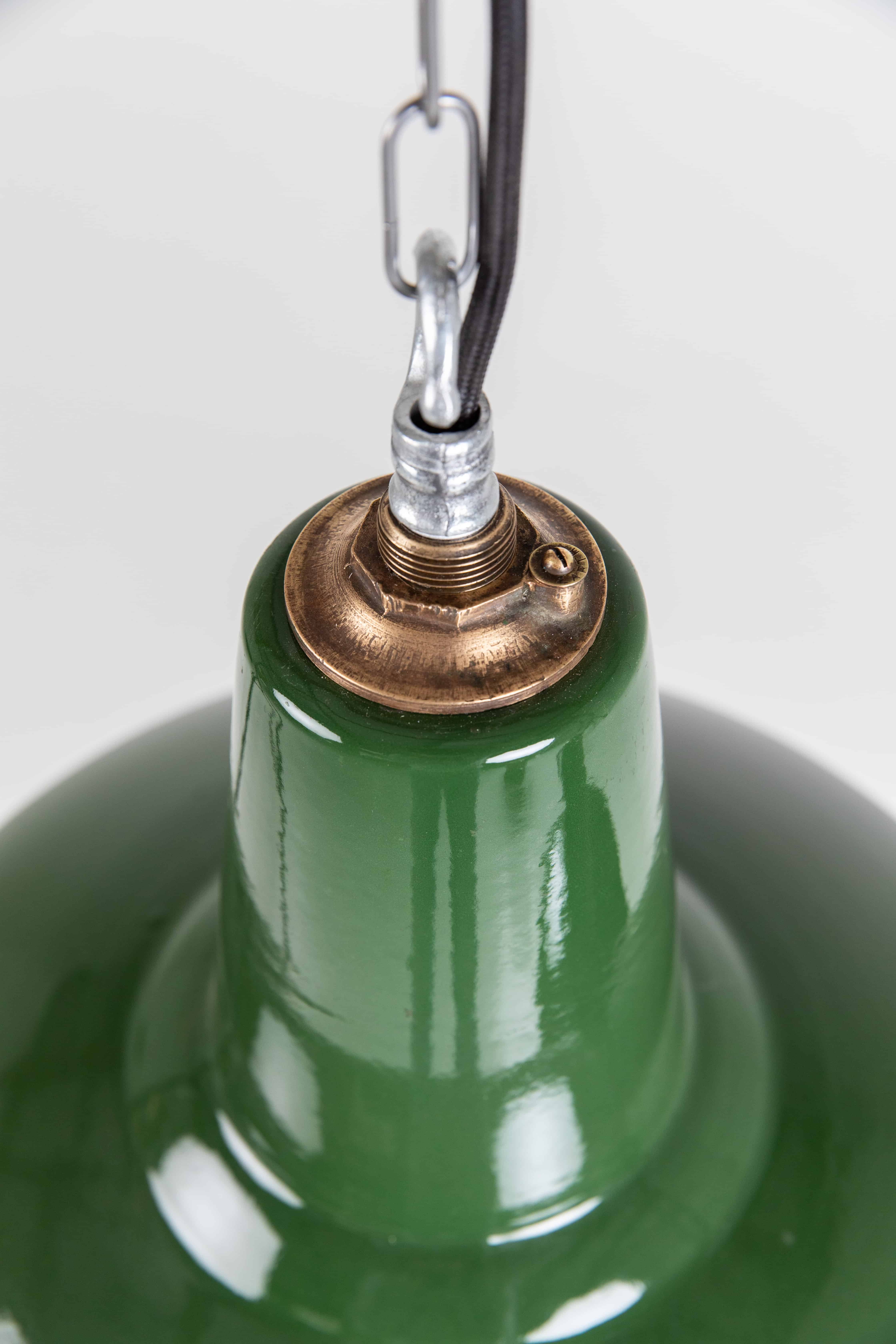Benjamin enamel hanging lamp