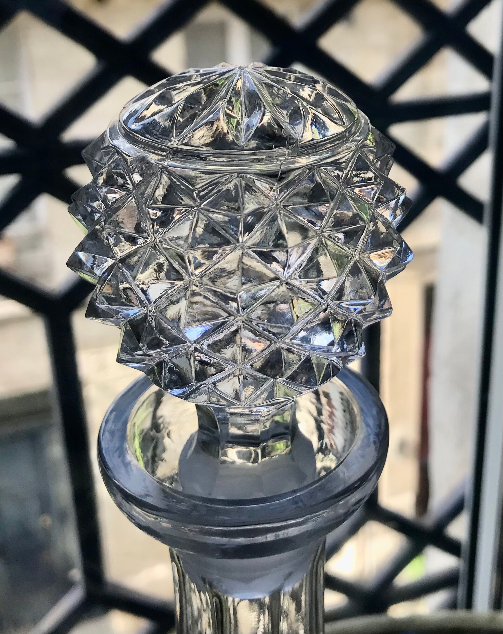 Premium quality boat decanter, 19th century