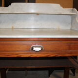Table dessus en marbre