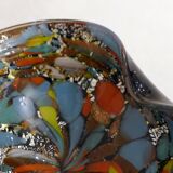 Cendrier Confettis en verre de Murano soufflé