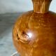 Lampe de chevet boule en bois vintage