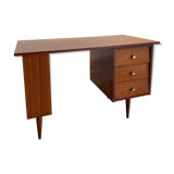 Vintage teak veneer desk 1950