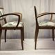 Paire de fauteuil Bridge