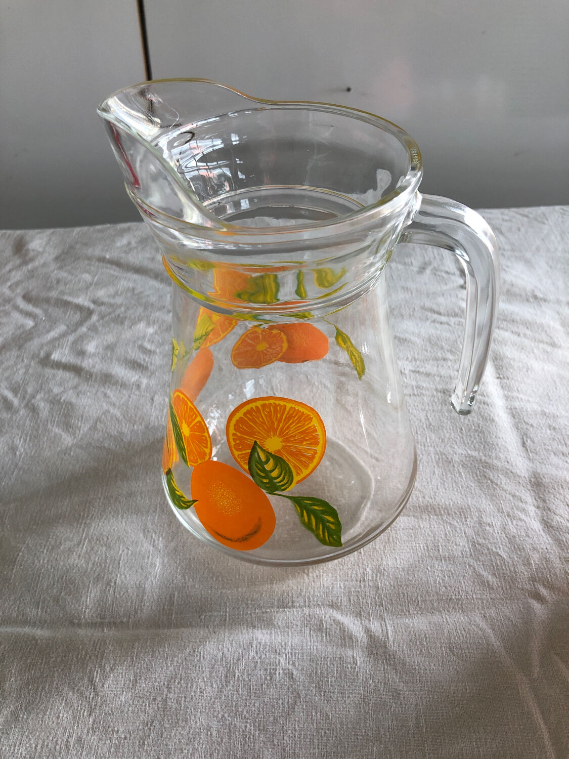 Service orangeade Vintage (cruche et 5 verres)