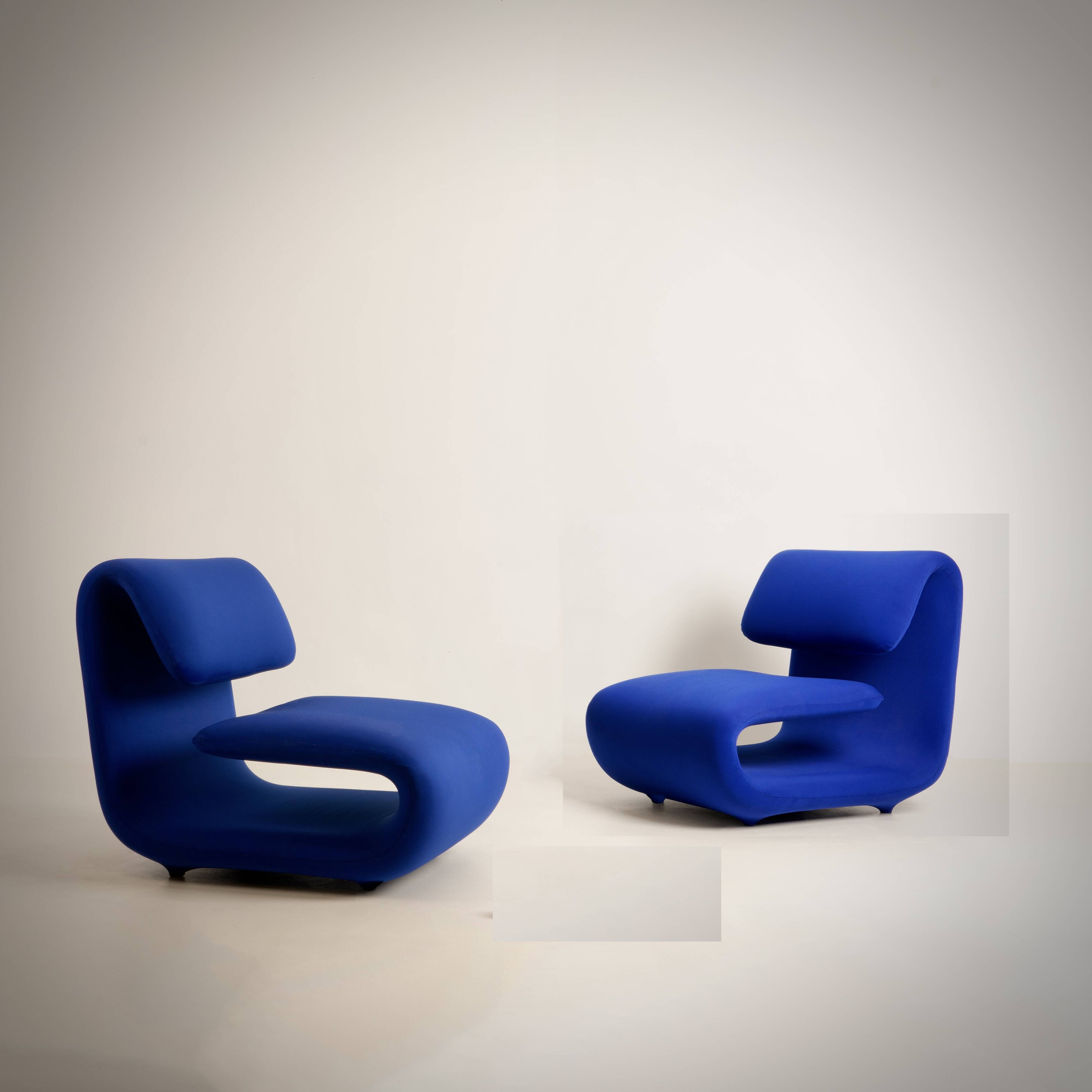 Etienne Henri Martin, 2 armchairs 1500, TFM, circa 1964