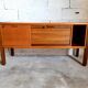 Vintage wooden storage row for office