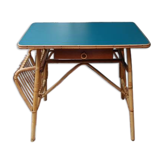 Louis Sognot Rattan Child desk
