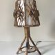 Vintage rattan lamp years 60