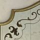 Large antique gold mirror - Empire style - Mercury