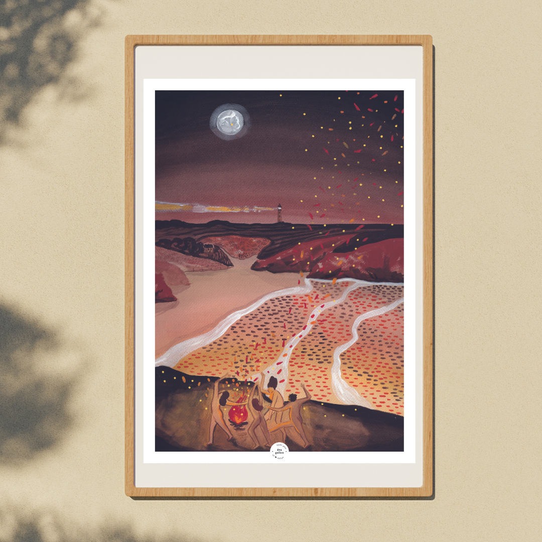 Poster belle-ile-en-mer, giving