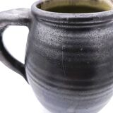 Stoneware pitcher signed Marc Drillon, Saint-Amand-en-Puisaye