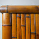 Meuble d'appoint chiffonnier en rotin bambou ethnique vintage
