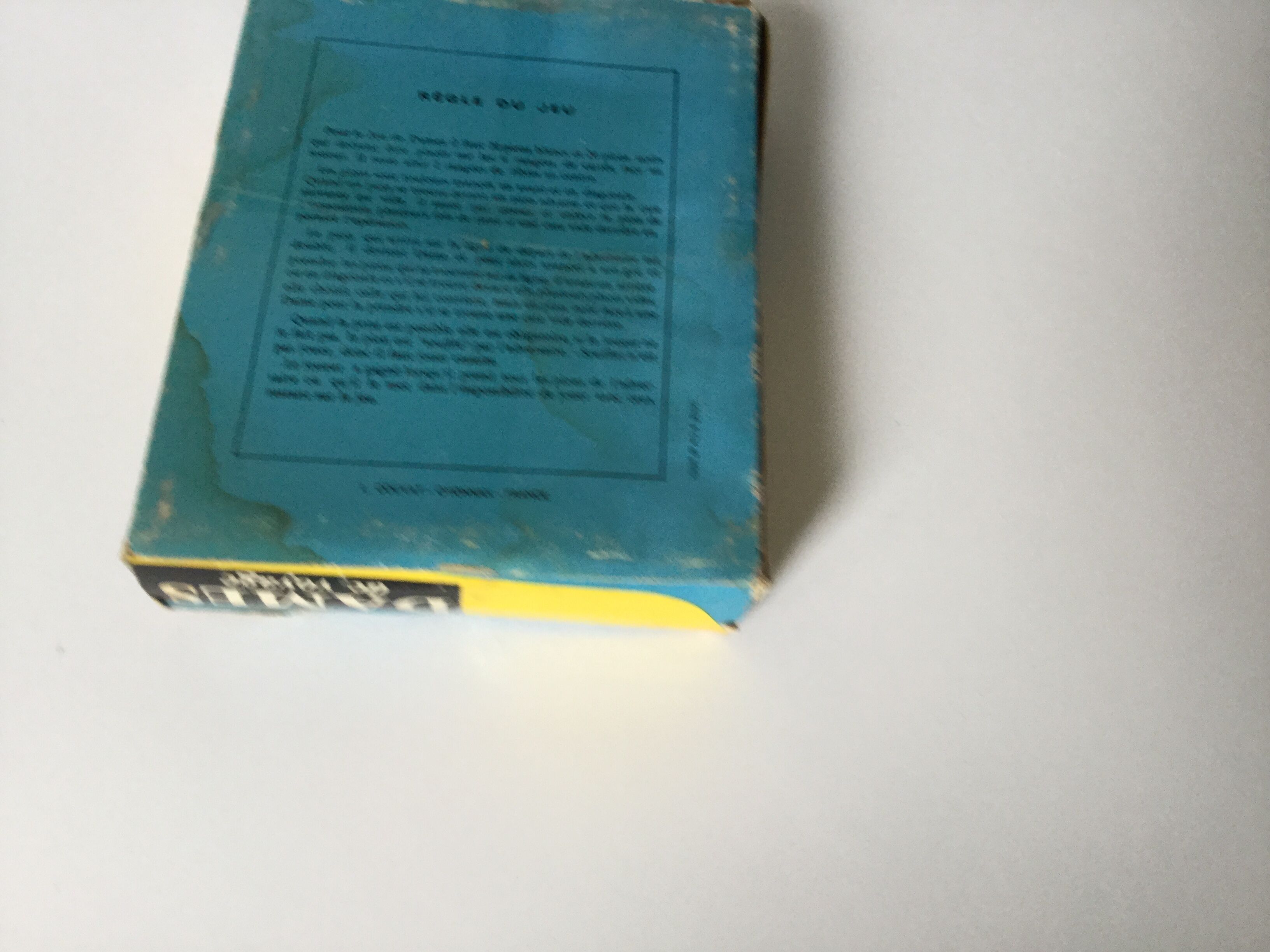 Ancien jeu de dames de voyage