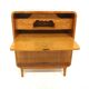 Scandinavian secretary in elm, Swedish modern, Sweden, 1940.