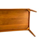 Coffee table in teak designed by H.W. Klein from the 1960s.