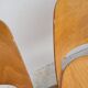 Series of 4 Baumann bistro chairs model Mondor 1950 vintage