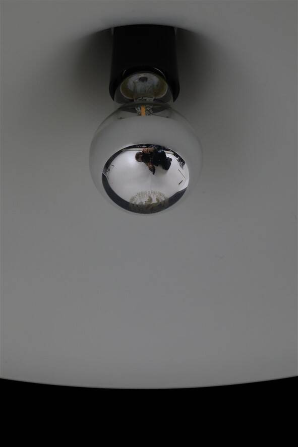 Fog & Mørup "Semi" 47 cm pendant lamp / Torsten Thorup / Claus Bonderup / Danish modern design