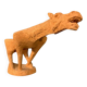 Sculpture animalière, cheval en terre cuite, 1960