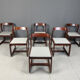 Vintage dining chairs by Mario Sabot, 1970s
