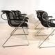 Set of 6 Castelli Penelope dining/conference chairs by Charles Pollock