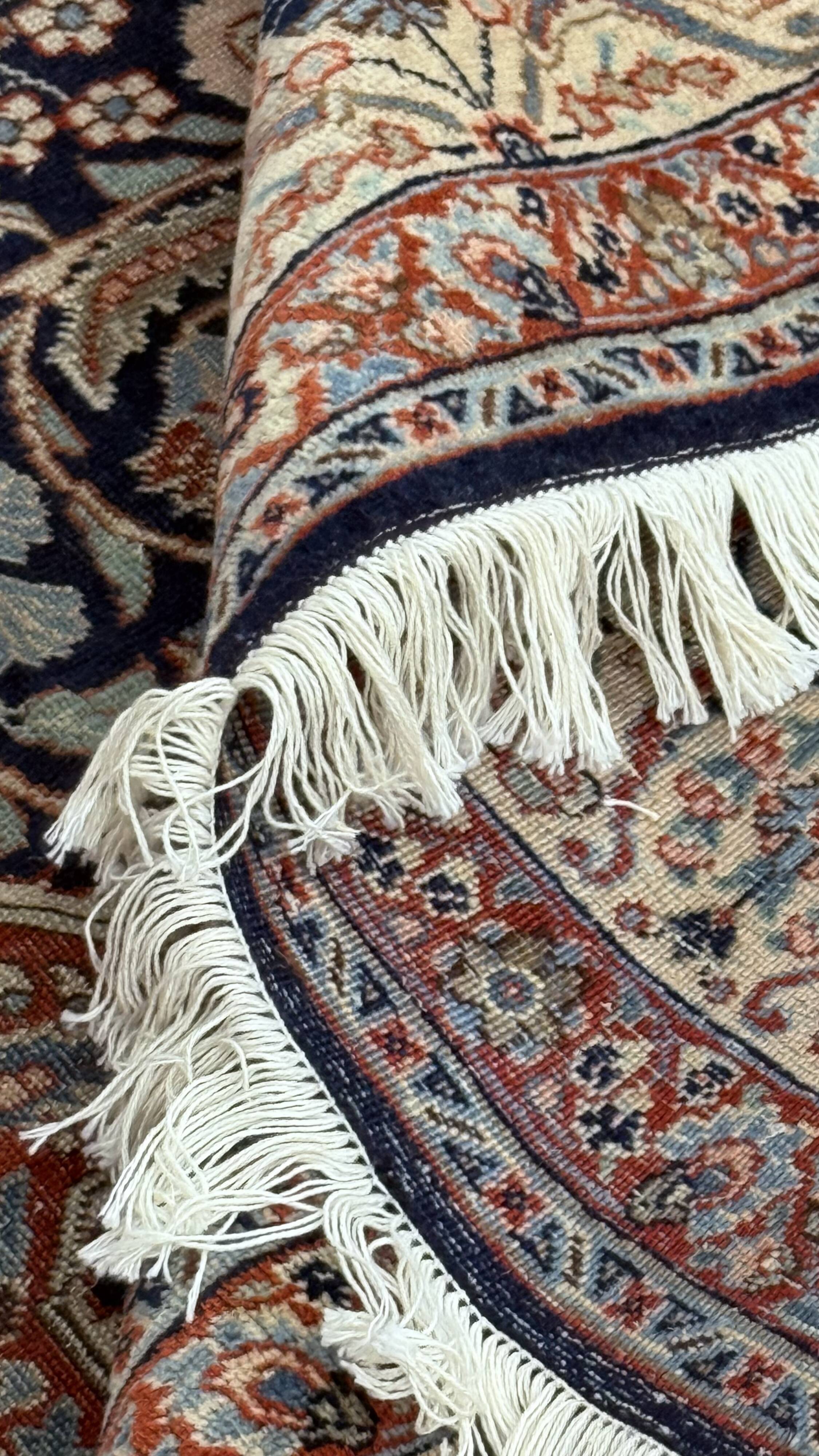 Large Handmade Turkish Wool Rug, 230 x 340 cm – Luxury Floral Rug Hand-Knotted