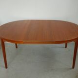 Danish round dining table by Sören Willadsen in teak, 60s