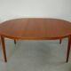 Danish round dining table by Sören Willadsen in teak, 60s