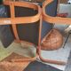 Pair of black leather armchairs Ekornes Ingmar Relling Norway 1960