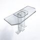 1970s lucite table hollywood regency perspex acrylic vintage postmodern space charles hollis jones