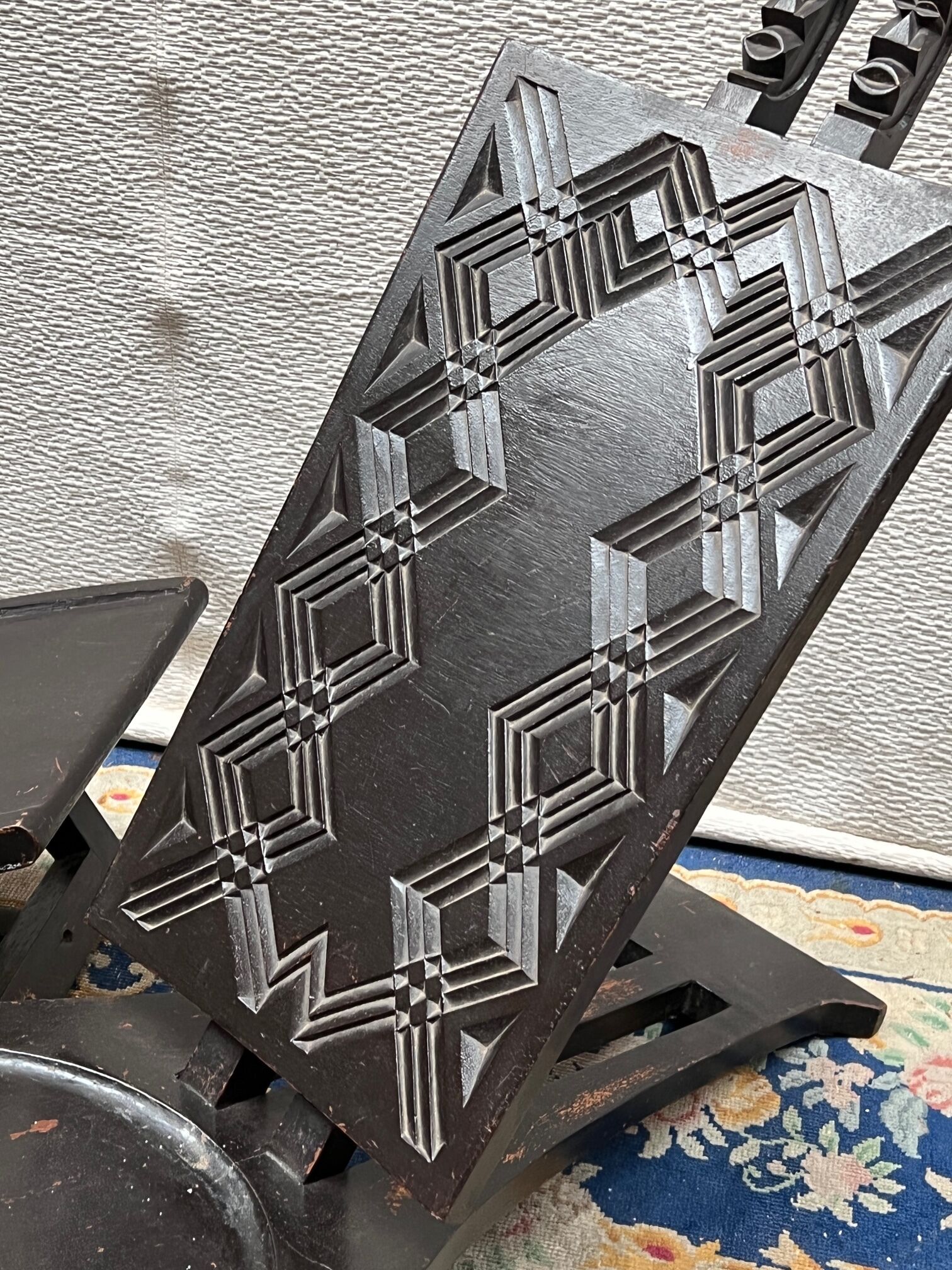 Lot - African chairs. Congo.