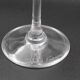 6 flûtes à champagne modèle Saumur cristal Daum France H = 21.5 cm