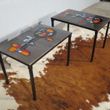 Set of 2 ceramic coffee tables